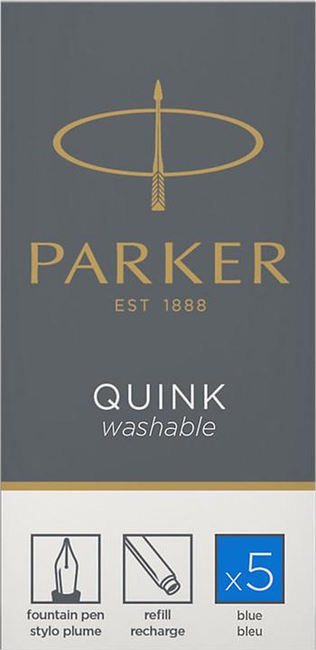 Produktbild Parker Pen Quink (Blau, 5 Stk.)