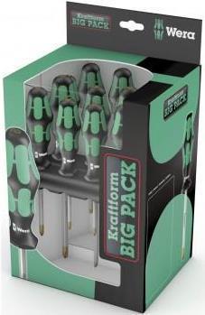 Actual product image Wera Kraftform Big Pack 300 (Torx (TX), Pozidriv cross recess (PZ), Phillipps cross recess (PH))