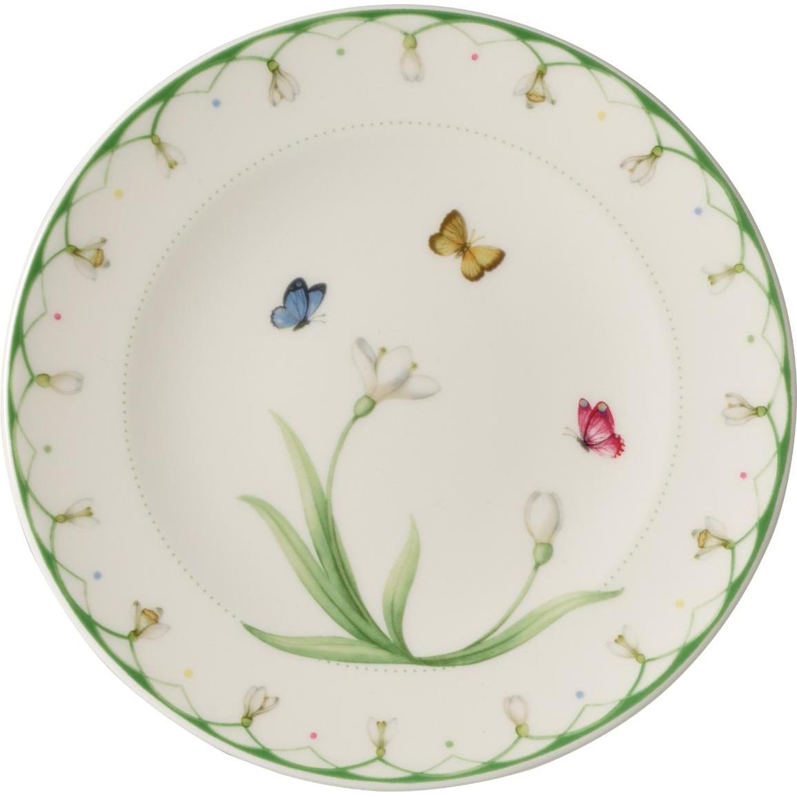 Villeroy & Boch Brotteller Colourful Spring, Teller, Grün