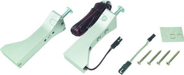 L&S Set di supporti a parete per profili LED Free con sensore di movim
