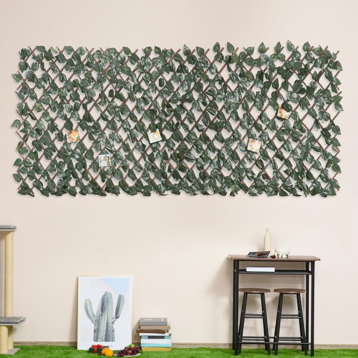 Immagine prodotto Outsunny Siepe artificiale con aspetto di edera (200 cm)