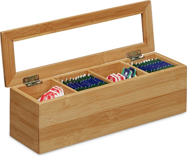 Actual product image Relaxdays Tea Box