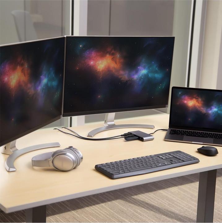 Actual product image StarTech TB3DKM2DPL (Thunderbolt, 4 Ports)