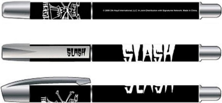 Image du produit - Stylo à encre gel (Noir/Blanc)