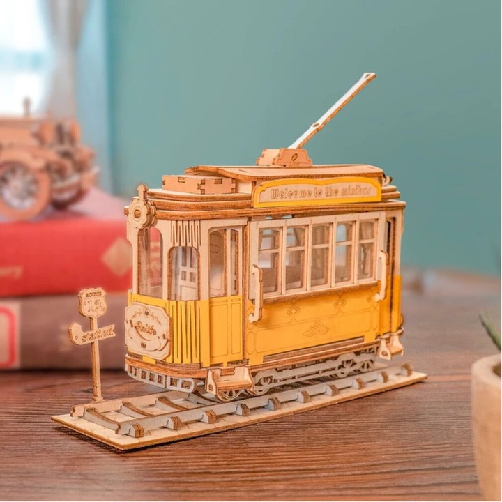 Actual product image Robotime Tram