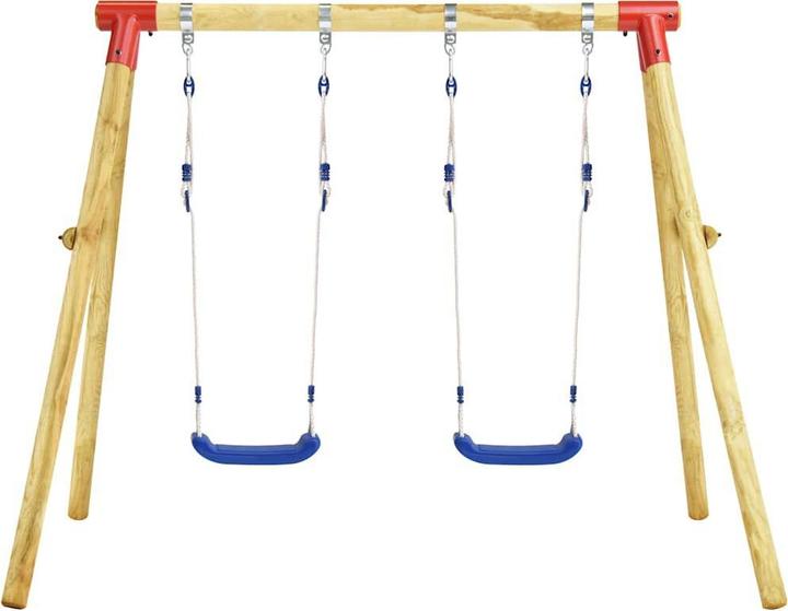 Produktbild vidaXL Schaukelgestell 230 x 130 x 166 cm Kiefernholz