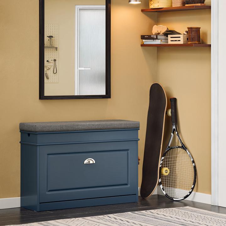 Actual product image SoBuy Schuhschrank mit Klappe (75 x 24 x 52 cm)