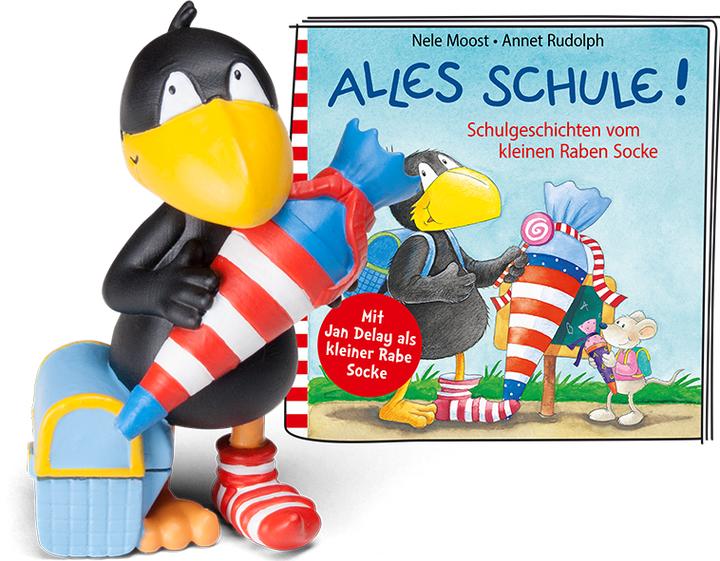 Actual product image Tonies Audio book Tonie : Der kleine Rabe Socke - Alles Schule. (German)