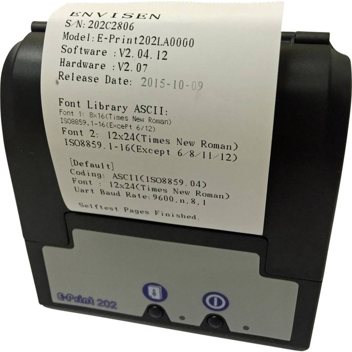 Actual product image Honeywell Mini thermal printer EPrint 202 for the alcohol tester EnviteC Plus