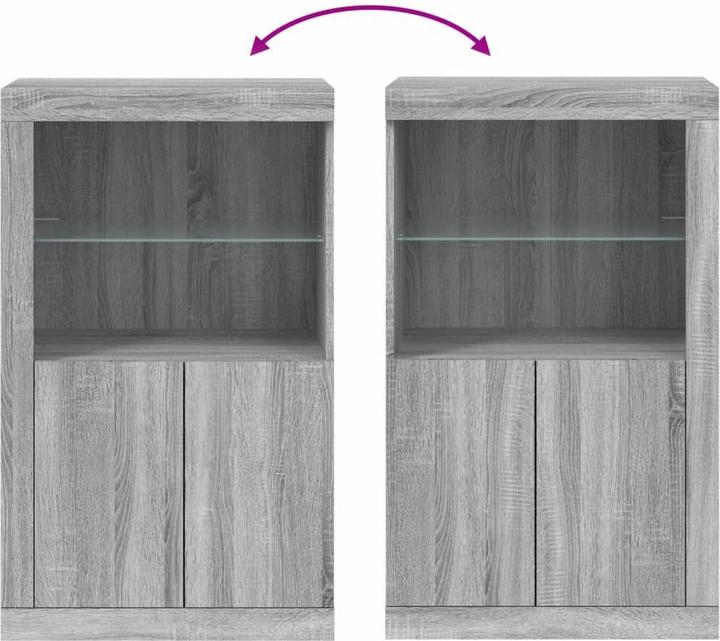 Image du produit vidaXL Beistellschrank (60.50 x 37 x 100 cm)