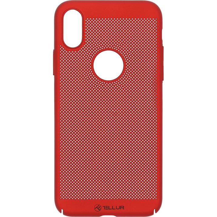 Tellur Cover Heat Dissipation for iPhone X/XS red (Apple iPhone X), Smartphone Hülle, Rot
