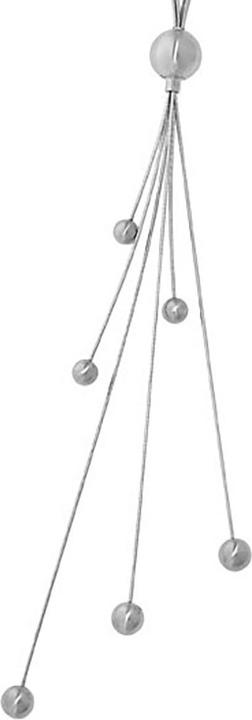 Produktbild Xen 3-reihiges Y-Collier mit abnehmbarem Anhänger 42 cm (Edelstahl, 42 cm)