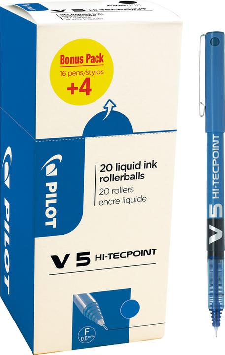 Actual product image Pilot Scooter Hi-Tecpoint V5 (Blue, 20x)