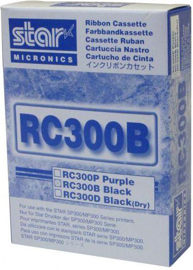 Produktbild Star Micronics 80981611 RC300B Farbband Nylon passend für SP300 1,6 Millionen Zeichen, Schwarz