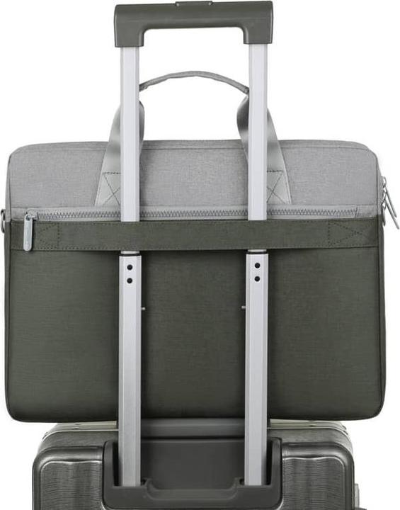 Actual product image Okade MacBook / laptop bag, 13.3-14 inch, T66, olive green (14")