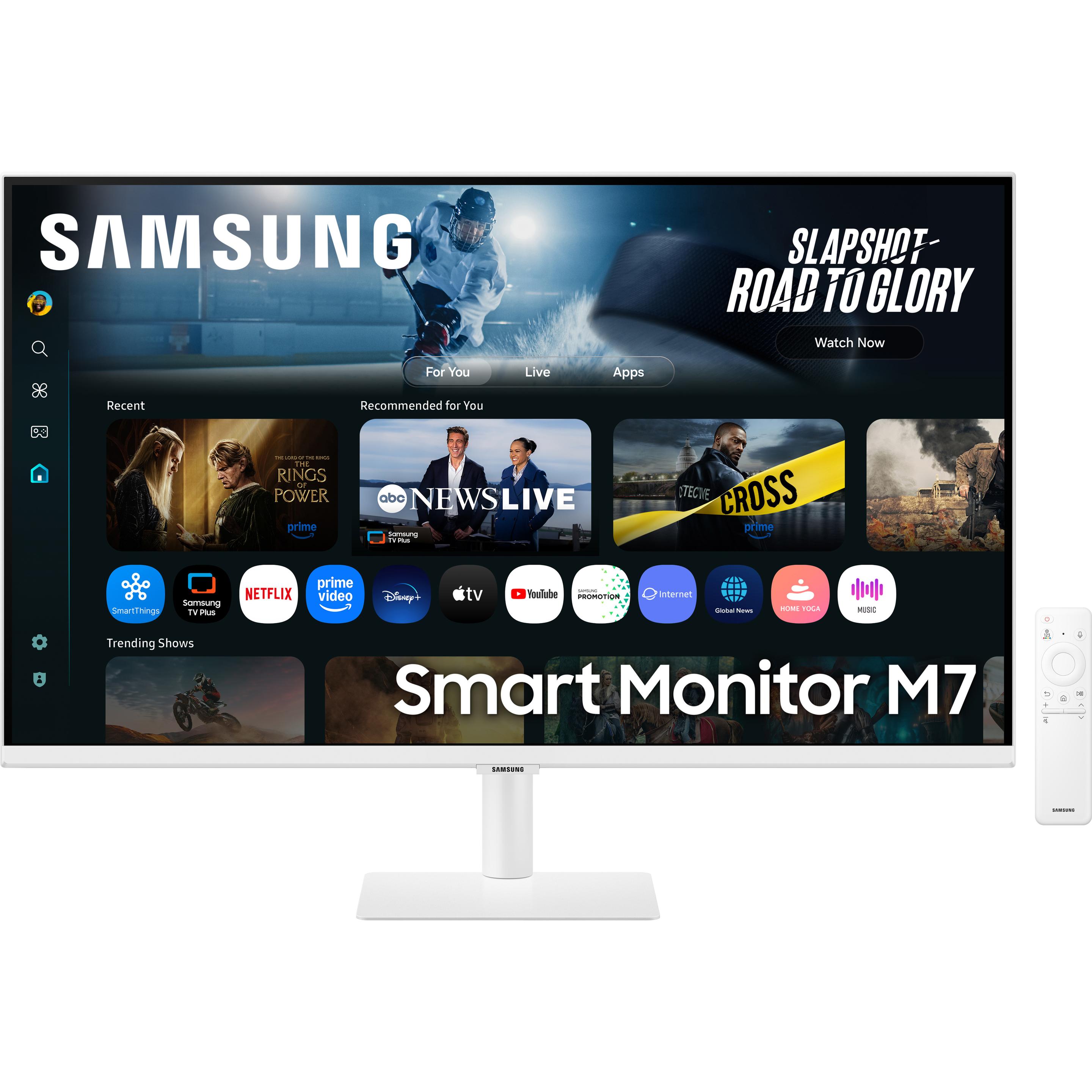 Samsung Smart M7 - M70F (3840 x 2160 Pixel, 32"), Monitor, Weiss