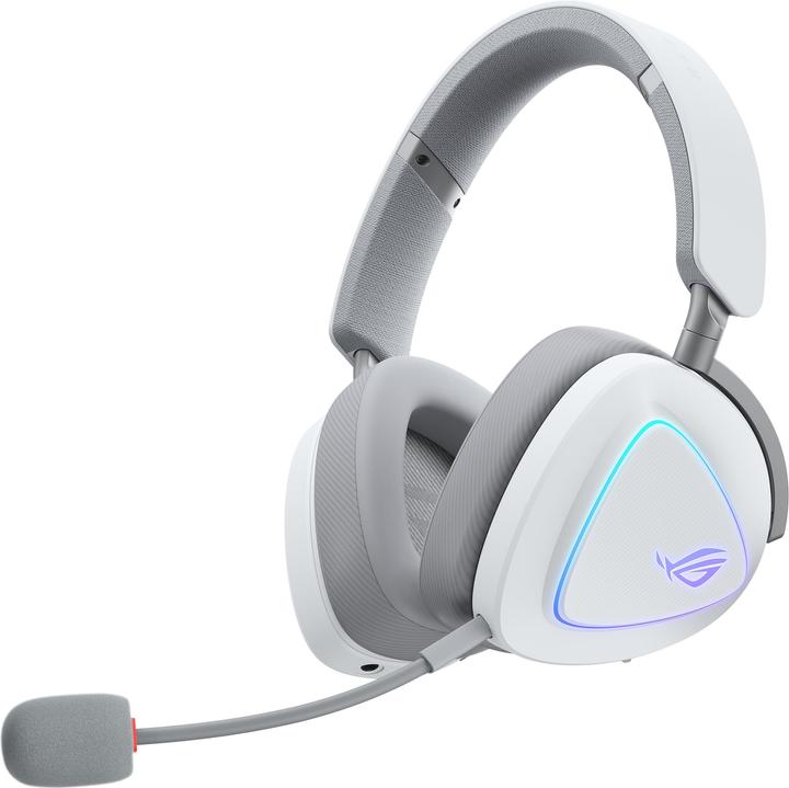 Actual product image ASUS Headset ROG Delta II WHT (Cable, Wireless)