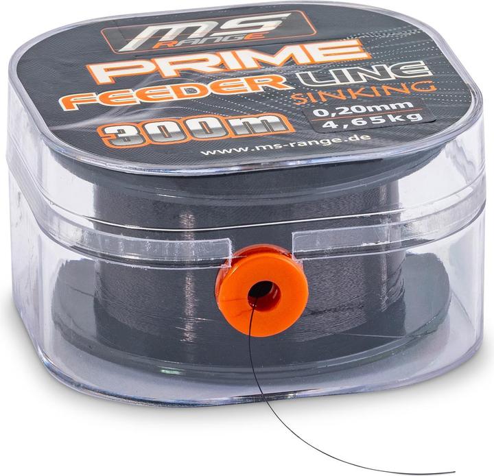 Produktbild MS Range Prime Feeder Line Solid Black 300m 0,23mm (0.23 mm)