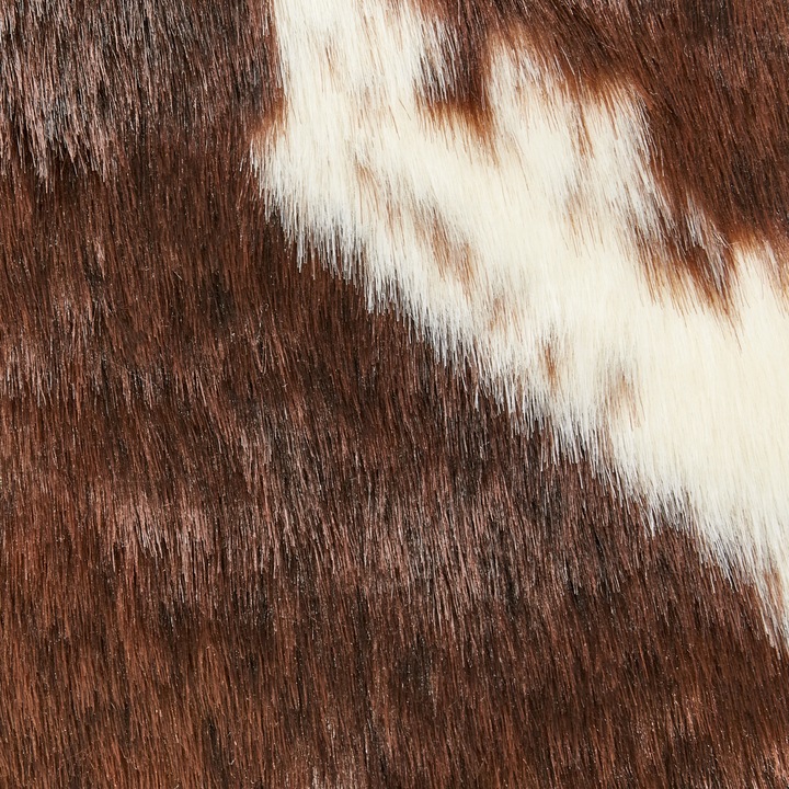Produktbild Beliani Kunstfell-Teppich Kuh braun / weiss 150 x 200 cm BOGONG (150 x 200 cm)