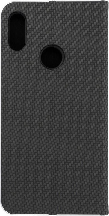 Produktbild Partner Telecom Book case OEM LUNA Book Carbon for HUAWEI Y6 2019 black (Huawei Y6 (2019))