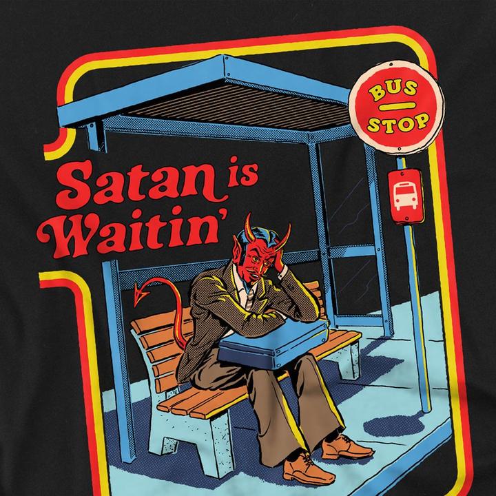 Produktbild Steven Rhodes Satan Is Waitin' TShirt (S)