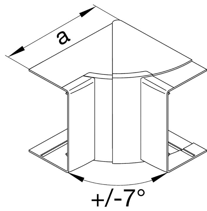 Actual product image Tehalit Inside corner (11.50 cm)