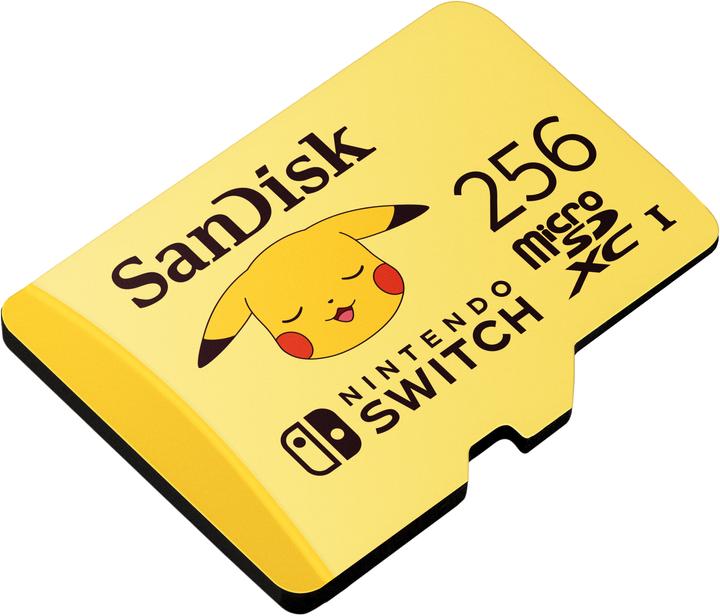 Image du produit SANDISK Pokemon Nintendo (256 Go, microSDXC, U3, UHS-I)