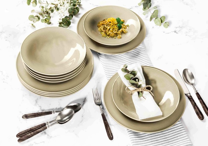 Immagine prodotto Seltmann Servizio da tavola Weiden Beat sand beige uni 12 pezzi (12 Pezzo/i)