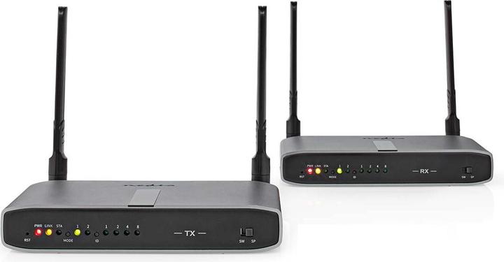 Actual product image Nedis Wireless HDMI ™ Transmitter | WLAN | 5.15 - 5.85 MHz | 100.0 m (line of sight) | Maximum resolution (0.08 m, HDMI)