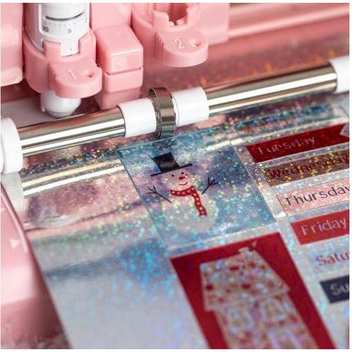 Thumbnail - Silhouette Stickerpapier Holographic dots