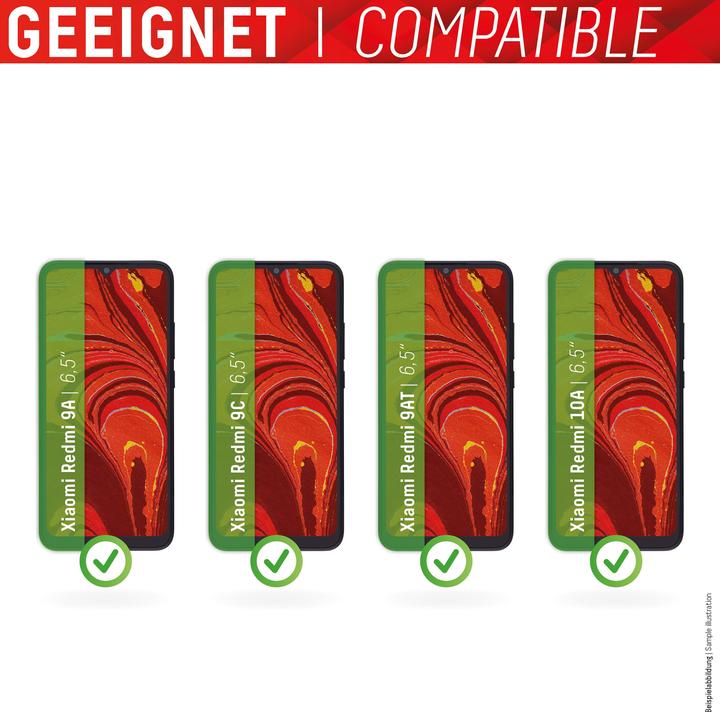 Produktbild Displex Smart Glass, Displayschutzfolie (1 Stück, Xiaomi Redmi 9A, Realme Narzo 10A, Xiaomi Redmi 9AT)