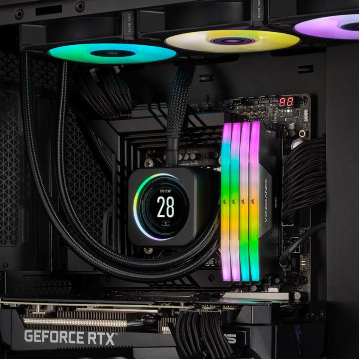 Actual product image Corsair Vengeance RGB (2 x 32GB, 5600 MHz, DDR5 RAM, DIMM)