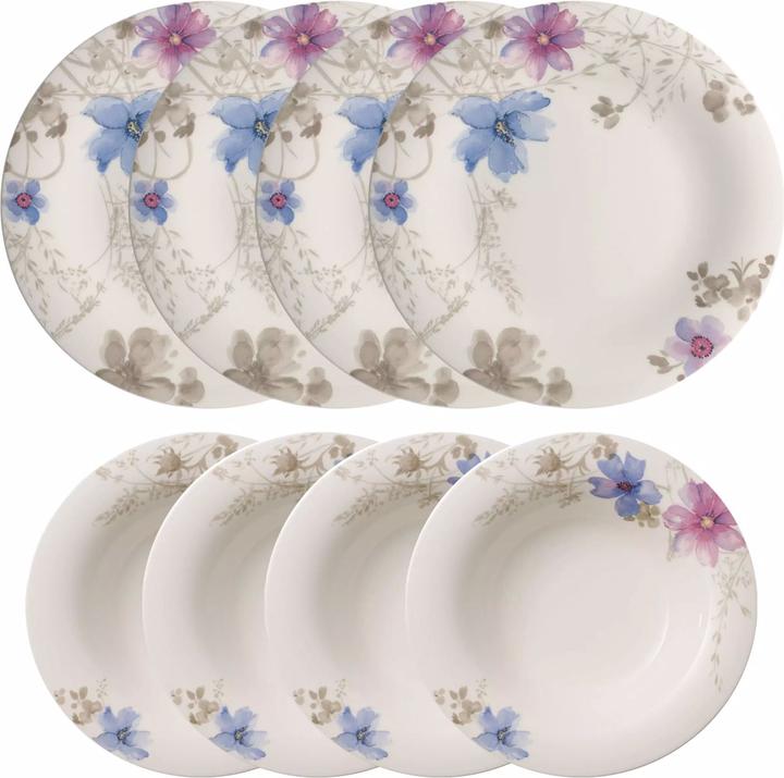 Productafbeelding Villeroy & Boch MARIEFLEUR GRIS BASIS 12-delig serviesgoed (12 Stuk)