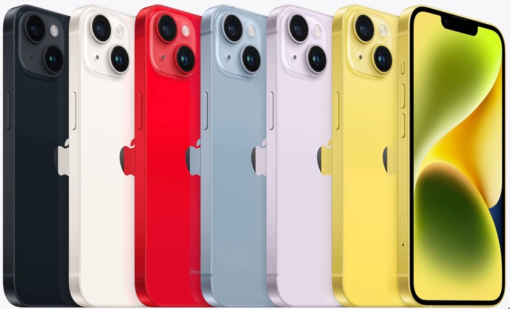 Image du produit Apple iPhone 14 (512 Go, Bleu, 6.10", SIM + eSIM, 12 Mpx, 5G)