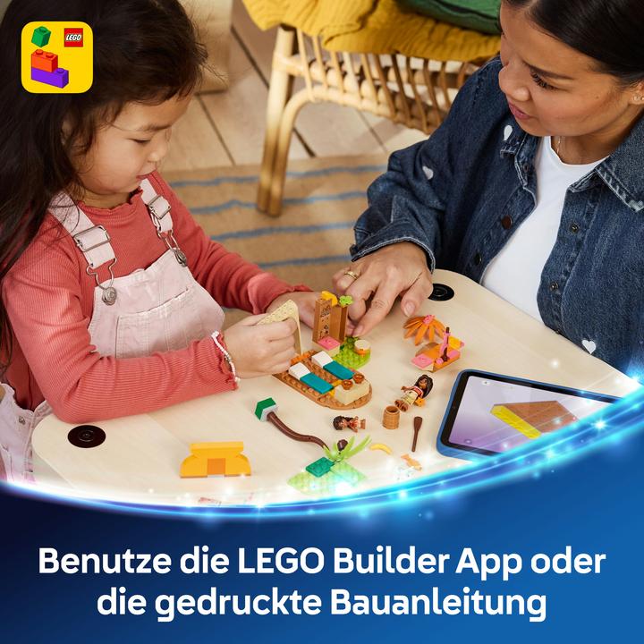 Produktbild LEGO Vaianas Hütte und Boot (43282, LEGO Disney)