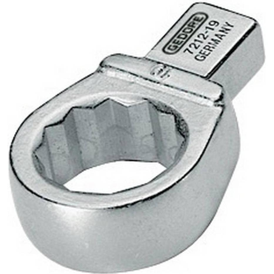 Gedore, Drehmomentschlüssel, 7212-08 Einsteckringschlüssel SE 9x12 8 mm (1/4")