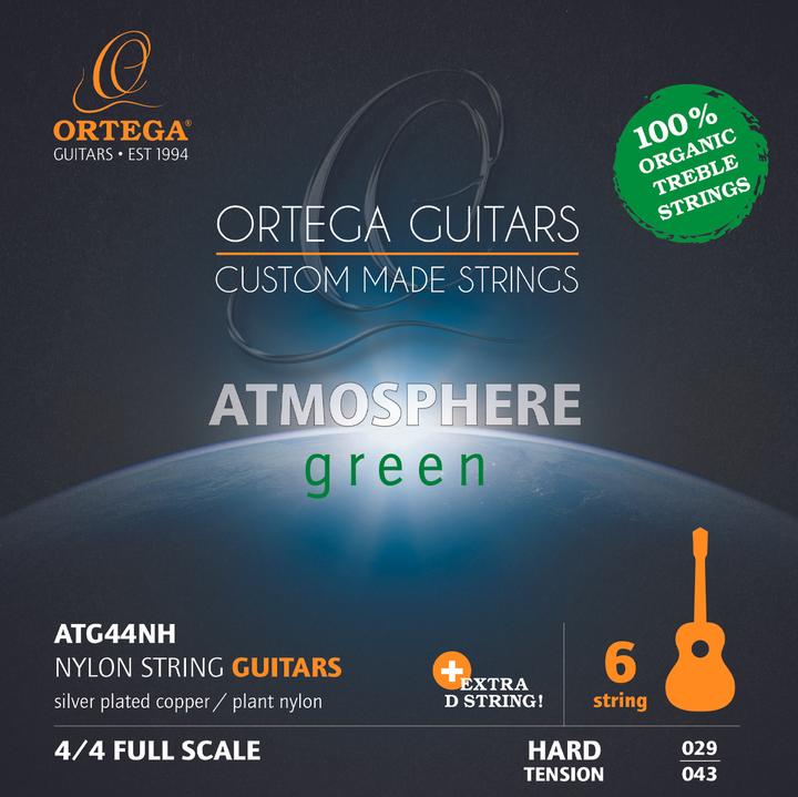 Ortega Cordes Nylon Guitare - Hard Tension - Organique (Guitare)