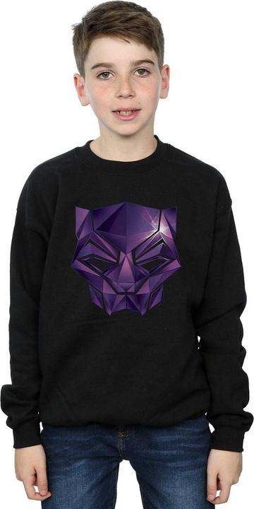 Produktbild Avengers Infinity War Black Panther Geometric Sweatshirt Jungen (152, 158)