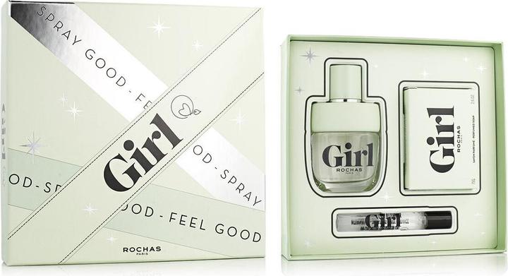 Image du produit Rochas Girl EDT 60ml + EDT 7,5ml + Savon