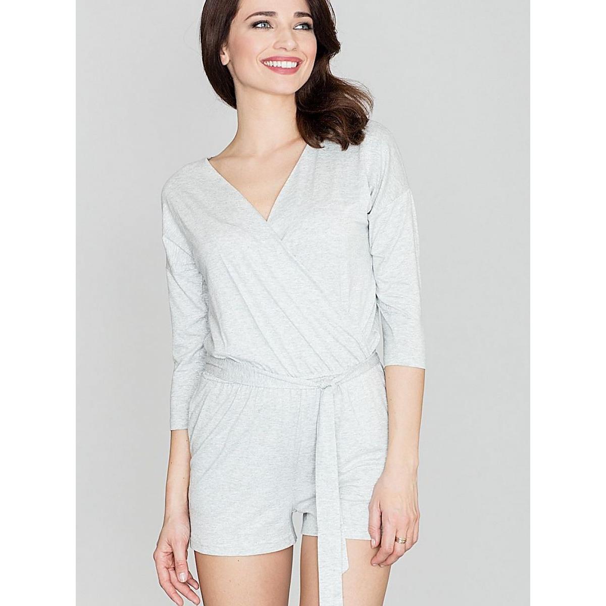Lenitif, Jumpsuit, Overall, Grau, (L)