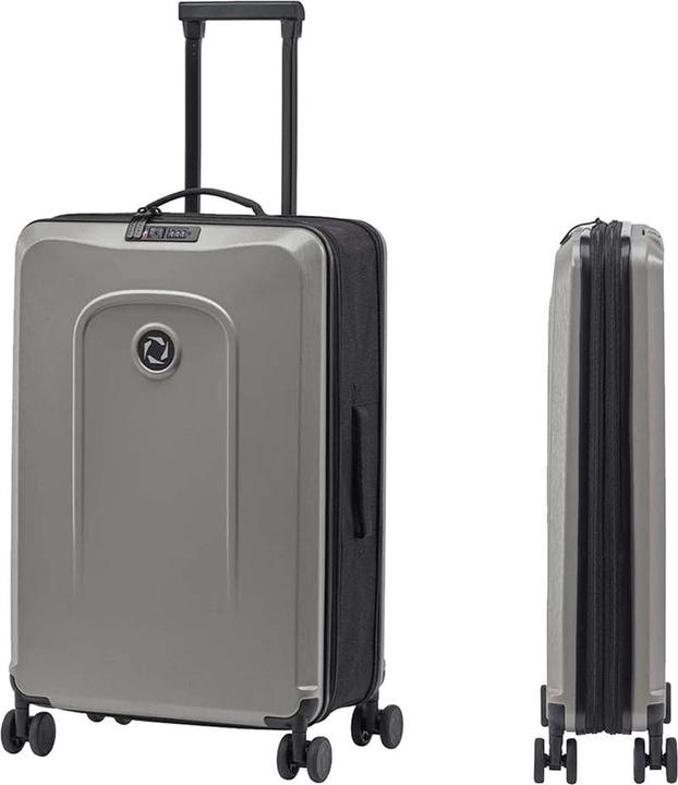 Actual product image Senz Senx Foldable Check In Trolley, 60L, Silk Grey (60 l)