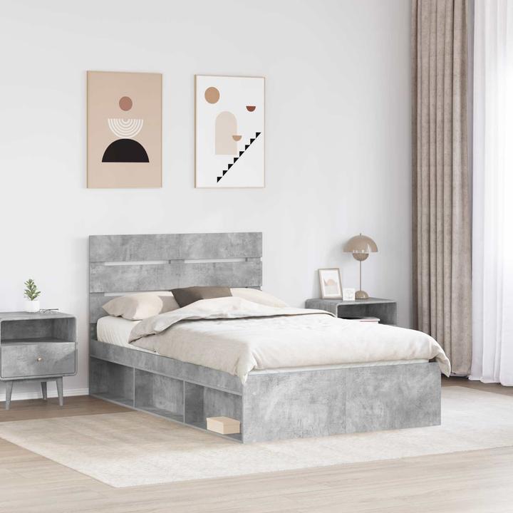 Image du produit vidaXL Moderner Bettrahmen (135 x 190 cm)