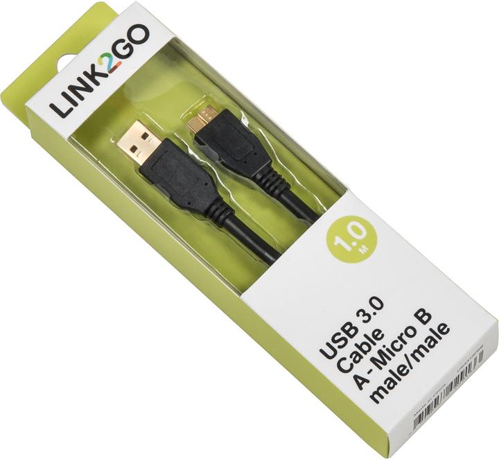 Produktbild Link2Go USB 3.0 Kabel (1 m, USB 3.0)