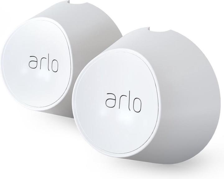 Arlo magnetische Halterung, 2er Set weiss (Montage-Kit)