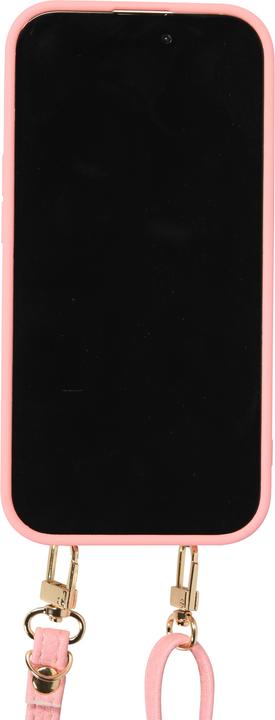 Actual product image PhoneLook Hülle Gepolstertes Leder mit Spiegel und Kartenfach grosse abnehmbare Riemen (Apple iPhone 15)