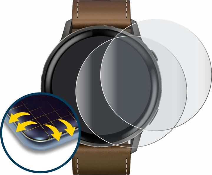 Actual product image BROTECT Flex Matt Full-Screen Film for Garmin Venu 4 (45 mm)