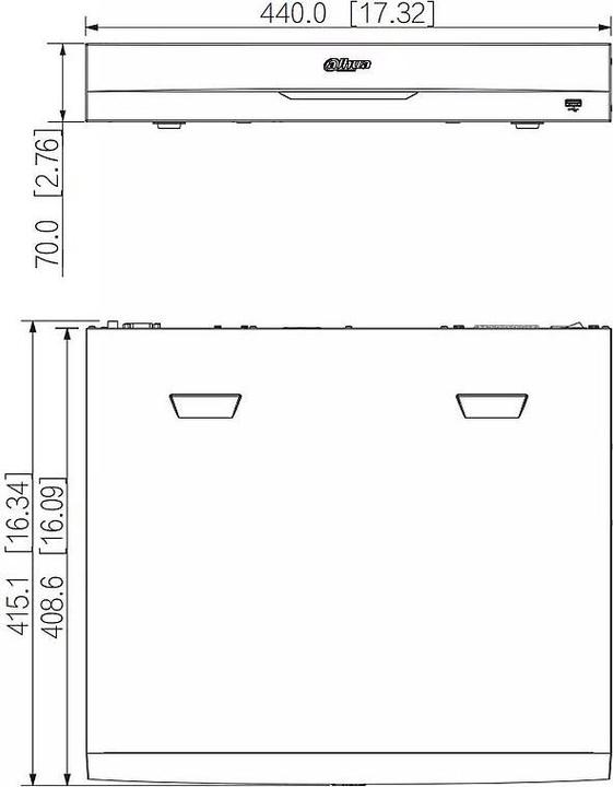 Produktbild Dahua NVR5416-EI 16 Kanal NVR, HDMI/VGA (Netzwerk Videorecorder (NVR))