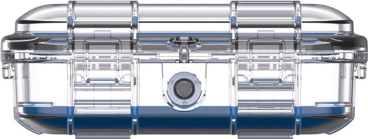 Actual product image Peli MicroCase M40, transparent with blue lining NF (Photo case)
