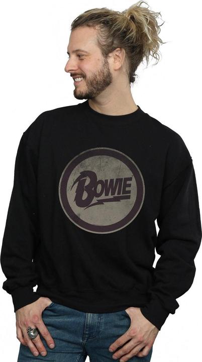 Immagine prodotto David Bowie Circle Logo Felpa Uomo (L)