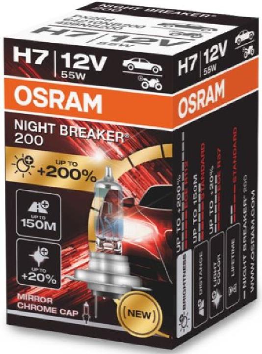 Image du produit Osram Disjoncteur de nuit 200 (H7)